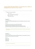 2025 Fall 1 BADM 7200E &lpar;Online&rpar; &sol;Module 5&colon; The Large Open Economy&comma; Inflation&comma; and Unemployment Exam Questions and Answers