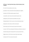 SPMT Exam 1 &ndash; Study Guide&comma; Revision Notes&comma; and Practice Questions for Exam Preparation