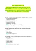 EICA MOBILE CRANE Prep &NewLine;Study Guide Comprehensive Resource To Help You Ace &NewLine;2026-2027 Exams Includes Frequently Tested Questions &NewLine;With ELABORATED 100&percnt; Correct COMPLETE SOLUTIONS &NewLine;Guaranteed Pass First Attempt&excl;&excl; Current Update&excl;&excl;