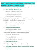 WGU C190 Introduction to Biology Comprehensive Final &NewLine;Review 2026 &vert; 100&percnt; Accurate Answers