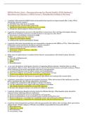 &NewLine;NR566 Week 6 Quiz &ndash; Pharmacotherapy for Mental Health &vert; 2026 Updated &vert; Questions and Answers &vert; 100&percnt; Correct - Chamberlain College of Nursing&period;
