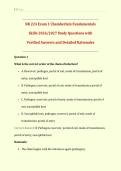 NR 224 Exam 1 Chamberlain University &vert; Fundamentals Skills 2026&sol;2027 Study Questions with Verified Answers and Detailed Rationales &vert; Nursing Fundamentals&comma; Safety&comma; Infection Control&comma; Clinical Judgment &vert; Get HighScore &vert; Instant Download&NewLine;&NewLine;