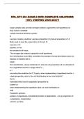 STS&comma; STT 231 EXAM 2 WITH COMPLETE SOLUTIONS 100&percnt; VERIFIED 2026-2027&excl;&excl;