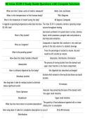 NC Intox EC&sol;IR II Study Guide Questions with Compete Solutions