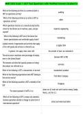 MAR 3203 Exam 1 UCF Test Questions with Verified Answers Graded A&plus;