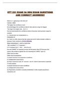 STT 231 EXAM 3A MSU EXAM QUESTIONS AND CORRECT ANSWERS&excl;&excl;