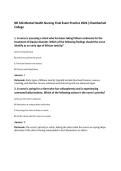 NR 326 Mental Health Nursing Final Exam Practice 2026 &vert;Chamberlain&NewLine;College