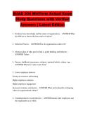 BUAD 304 MidTerm Actual Exam &NewLine;Study Questions with Verified &NewLine;Answers &vert; Latest Edition 
