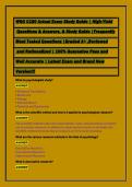 WGU C180 Actual Exam Study Guide &vert; High-Yield&NewLine; Questions & Answers&comma; & Study Guide &vert;Frequently &NewLine;Most Tested Questions &vert;Graded A&plus; &comma;Reviewed&NewLine; and Rationalized &vert; 100&percnt; Guarantee Pass and &NewLine;Well Accurate &vert; Latest Exam and Brand New &NewLine;Version&excl;&excl;&excl;&NewLine;