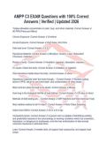 AMPP C3 EXAM Questions with 100&percnt; Correct Answers &vert; Verified &vert; Updated 2026