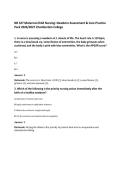 NR 327 Maternal-Child Nursing&colon; Newborn Assessment & Care Practice&NewLine;Pack 2026&sol;2027 Chamberlain College