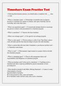 Timeshare Exam Practice Test