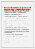 Timeshare Test &num;2 Exam 50 Questions and&NewLine;Answers &lpar;2026&rpar; &vert; Comprehensive Review&NewLine;with Detailed Rationales &vert; A&plus; Verified