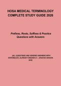 HOSA Medical Terminology Practice Test &vert; Complete Study Guide &plus; Prefixes&comma; Suffixes & Roots &lpar;2026&rpar;