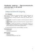 Samenvatting Internationale Omgeving &ndash; Sessions 2&comma; 5 & 10 &lpar;UA&rpar;