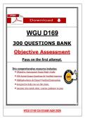 WGU D169 OA Exam A &ndash; Essential Principles and Practices for English Learners 