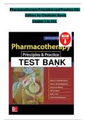 Full Exam Guide for Chisholm-Burns&rsquo; Pharmacotherapy Principles and Practice &lpar;5th&sol;6th Edition&rpar; Complete Coverage Verified Question & Answer Sets Cardiovascular Disorders &sol; Renal Pathophysiology &sol; Obesity Management &sol; Pharmacokinetics Updated 2026 Version