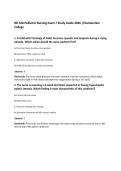 NR 328 Bundled Exams Questions &vert;Answers &vert;Rationales &vert;2026 Update &vert;Chamberlain College