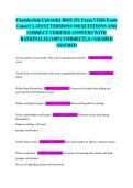 Chamberlain University BIOS 251 Exam 3 2026 Exam Latest&excl;&excl; LATEST VERSIONS 100 QUESTIONS AND CORRECT VERIFIED ANSWERS WITH RATIONALES &lpar;100&percnt; CORRECT&rpar; A&plus; GRADED ASSURED