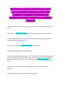 NBME Surgery Shelf Exam 2026 Exam Latest&excl;&excl; LATEST VERSIONS 100 QUESTIONS AND CORRECT VERIFIED ANSWERS WITH RATIONALES &lpar;100&percnt; CORRECT&rpar; A&plus; GRADED ASSURED