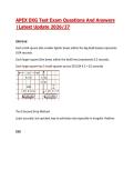 APEX EKG Test Exam Questions And Answers &vert;Latest Update 2026&sol;27
