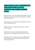 MIXED MARTIAL ARTIST CERTIFICATION&NewLine;REVIEW 2026 COMPLETE SOLUTIONS&NewLine;BUNDLED