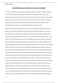 A View from the Bridge GCSE English Literature Coursework - Conflict question