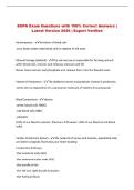 EOPA Exam Questions with 100&percnt; Correct Answers &vert; Latest Version 2026 &vert; Expert Verified 
