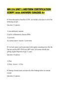 MN 576 UNIT 5 MIDTERM FULL STUDY&NewLine;GUIDE 2026 QUESTIONS GRADED A&plus;