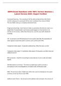 EOPA Exam Questions with 100&percnt; Correct Answers &vert; Latest Version 2026 &vert; Expert Verified 
