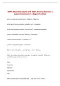 EOPA Exam Questions with 100&percnt; Correct Answers &vert; Latest Version 2026 &vert; Expert Verified 