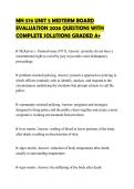 MN 576 UNIT 5 MIDTERM STUDY GUIDE&NewLine;REVIEW 2026 QUESTIONS WITH&NewLine;COMPLETE SOLUTIONS GRADED A&plus;