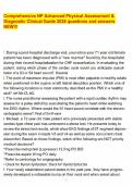 Comprehensive NP Advanced Physical Assessment & Diagnostic Clinical Guide 2026 questions and answers NEW&excl;&excl;&excl;&period;pdf&NewLine;&NewLine;
