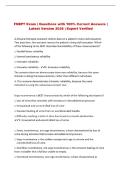 FSBPT  Exam Questions with 100&percnt; Correct Answers &vert; Latest Version 2026 &vert; Expert Verified 