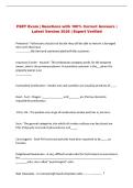 FSRT   Exam Questions with 100&percnt; Correct Answers &vert; Latest Version 2026 &vert; Expert Verified 