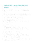 ECEN 350 Exam 1 Lu Questions With Correct Answers&period;