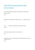 ECEN 350 Final Study Questions With Correct Answers
