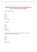 GMS 6551 Exam Questions with 100&percnt; Correct Answers &vert; &NewLine;Latest Version 2026 &vert; Expert Verified