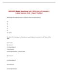 GMS 6551 Exam Questions with 100&percnt; Correct Answers &vert; &NewLine;Latest Version 2026 &vert; Expert Verified