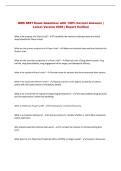 GMS 6551 Exam Questions with 100&percnt; Correct Answers &vert; &NewLine;Latest Version 2026 &vert; Expert Verified