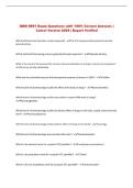 GMS 6551 Exam Questions with 100&percnt; Correct Answers &vert; &NewLine;Latest Version 2026 &vert; Expert Verified