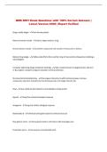 GMS 6551 Exam Questions with 100&percnt; Correct Answers &vert; &NewLine;Latest Version 2026 &vert; Expert Verified