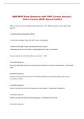 GMS 6551 Exam Questions with 100&percnt; Correct Answers &vert; &NewLine;Latest Version 2026 &vert; Expert Verified