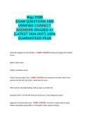 Wgu D389 EXAM QUESTIONS AND VERIFIED CORRECT ANSWERS GRADED A&plus; -LATEST 2026-2027- 100- GUARANTEED PASS&period;docx&NewLine;&NewLine;