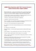 GXMO   Exam Questions with 100&percnt; Correct Answers &vert; Latest Version 2026 &vert; Expert Verified 