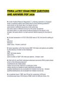 FINRA LATEST EXAM PREP QUESTIONS AND ANSWERS PDF 2026&period;&NewLine;&NewLine;