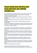 FISDAP OPERATIONS CERTIFICATION EXAM QUESTIONS AND VERIFIED ANSWERS 2026&period;&NewLine;&NewLine;