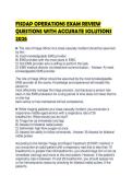 FISDAP OPERATIONS EXAM REVIEW QUESTIONS WITH ACCURATE SOLUTIONS 2026&period;&NewLine;&NewLine;