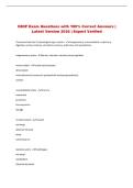 IHOP Exam Questions with 100&percnt; Correct Answers &vert; Latest Version 2026 &vert; Expert Verified