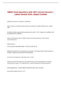 INRAT Exam Questions with 100&percnt; Correct Answers &vert; Latest Version 2026 &vert; Expert Verified